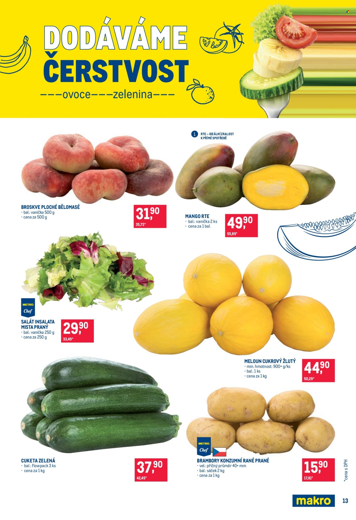 Leták MAKRO - 1. 7. 2026 - 14. 7. 2026. Strana 13