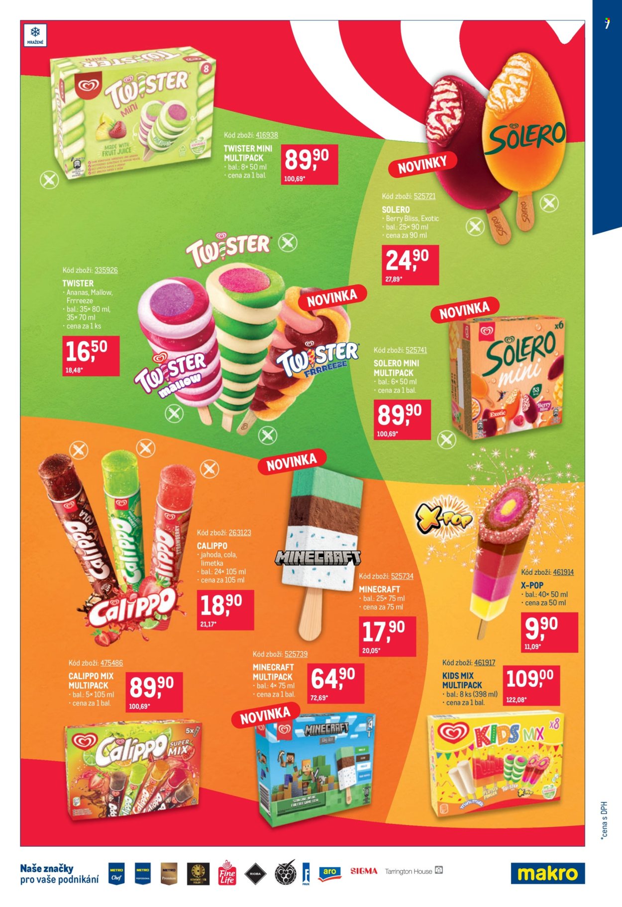Leták MAKRO - 1. 7. 2026 - 28. 7. 2026. Strana 7