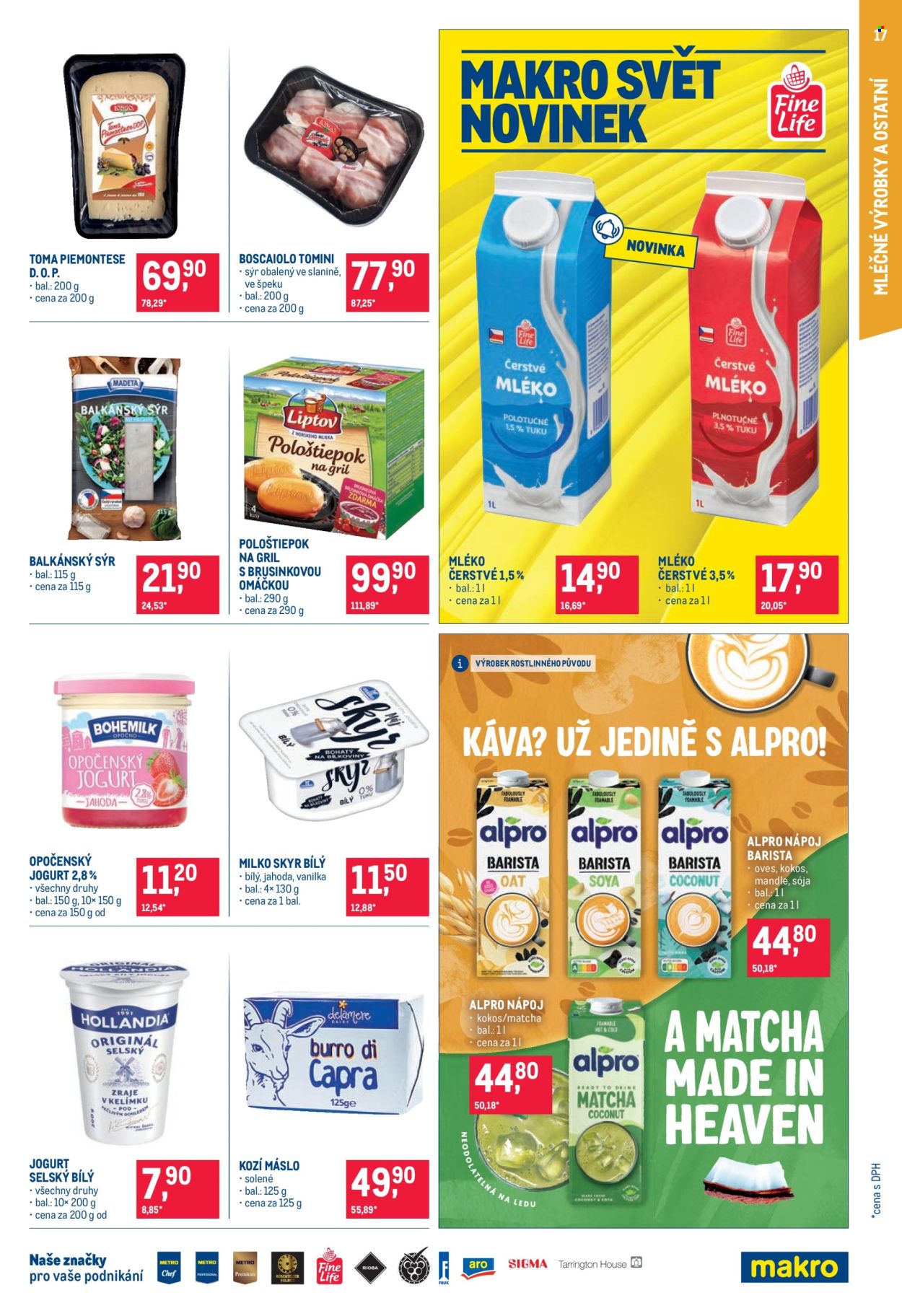 Leták MAKRO - 1. 7. 2026 - 14. 7. 2026. Strana 17