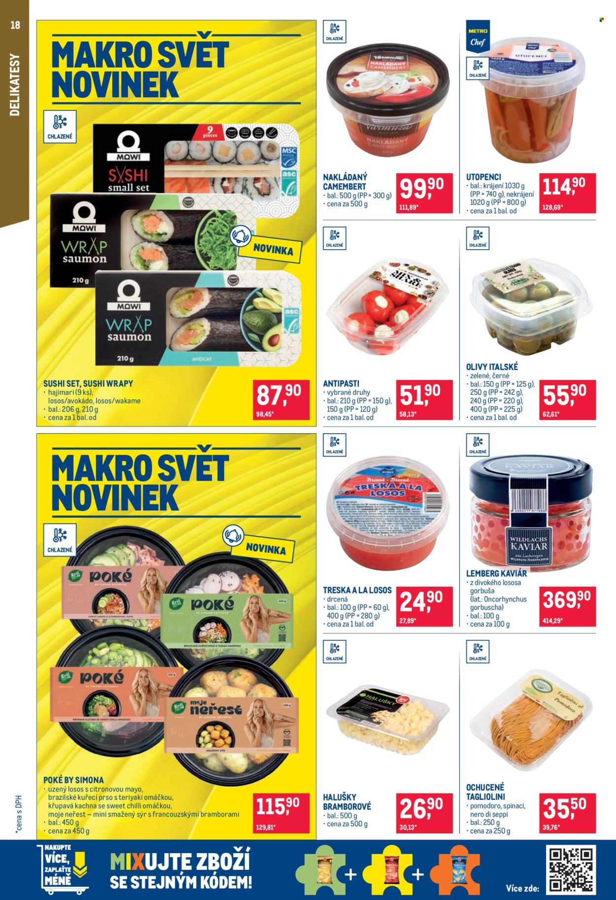 Leták MAKRO - 1. 7. 2026 - 14. 7. 2026. Strana 18