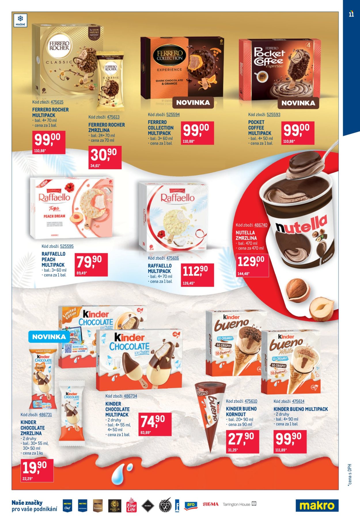 Leták MAKRO - 1. 7. 2026 - 28. 7. 2026. Strana 11