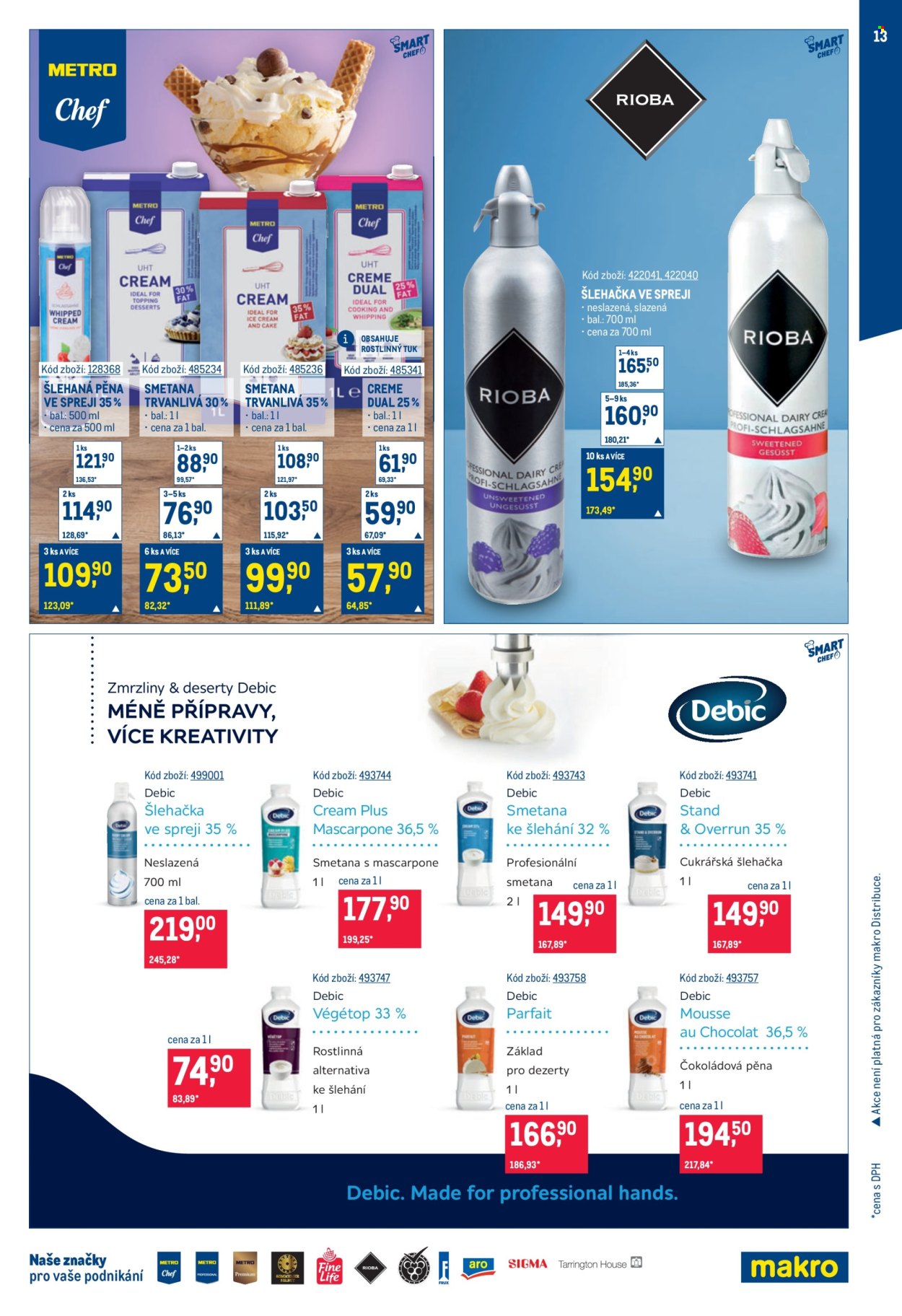 Leták MAKRO - 1. 7. 2026 - 28. 7. 2026. Strana 13