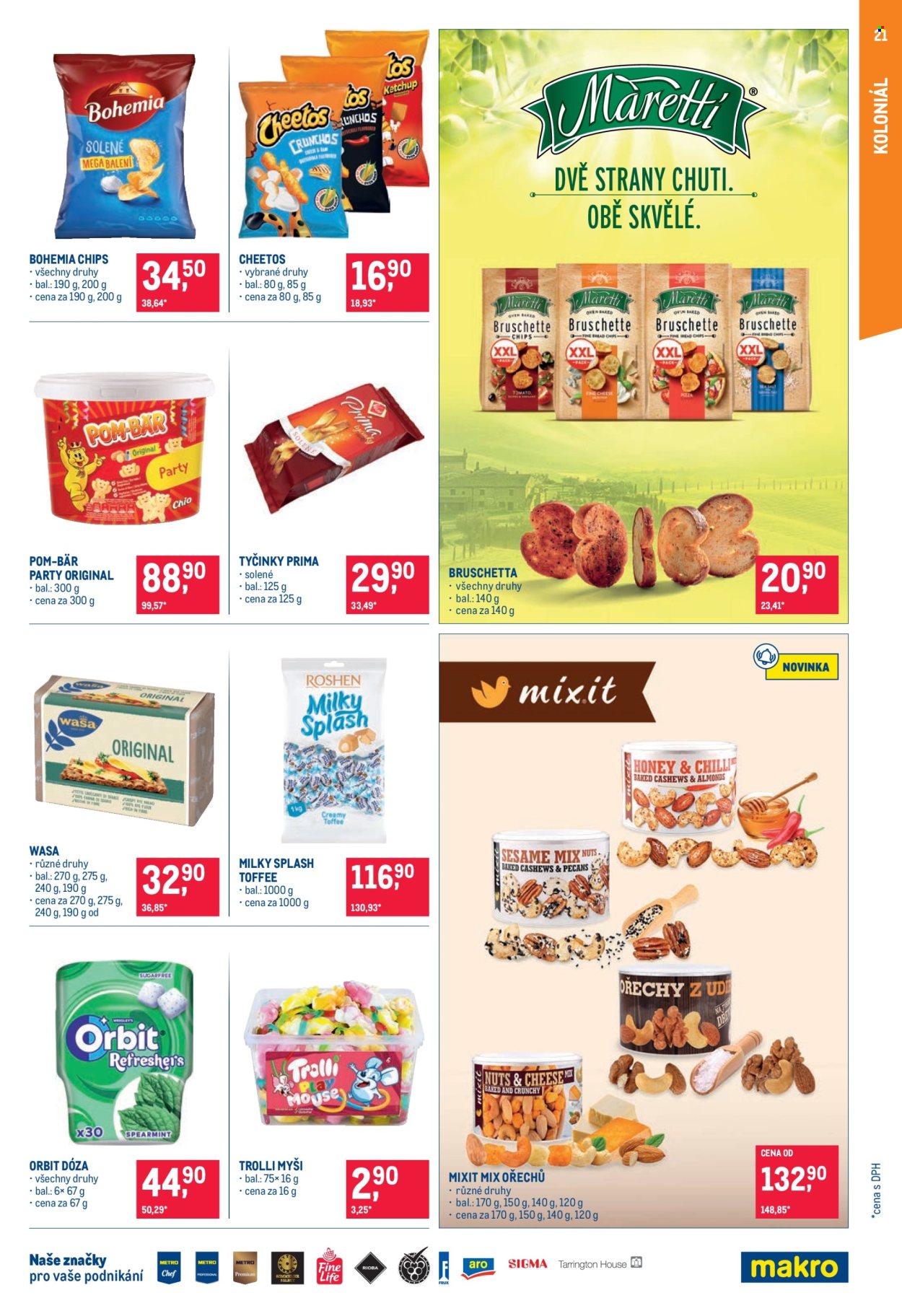 Leták MAKRO - 1. 7. 2026 - 14. 7. 2026. Strana 21