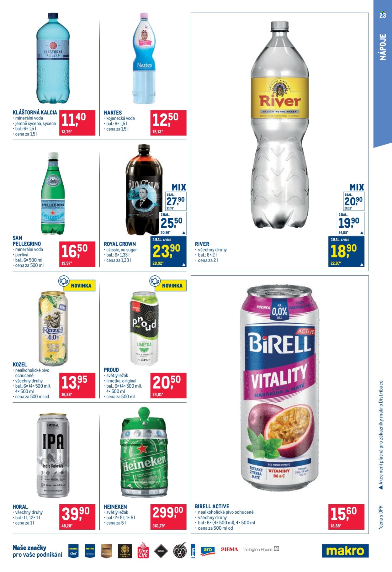 Leták MAKRO - 1. 7. 2026 - 14. 7. 2026. Strana 23