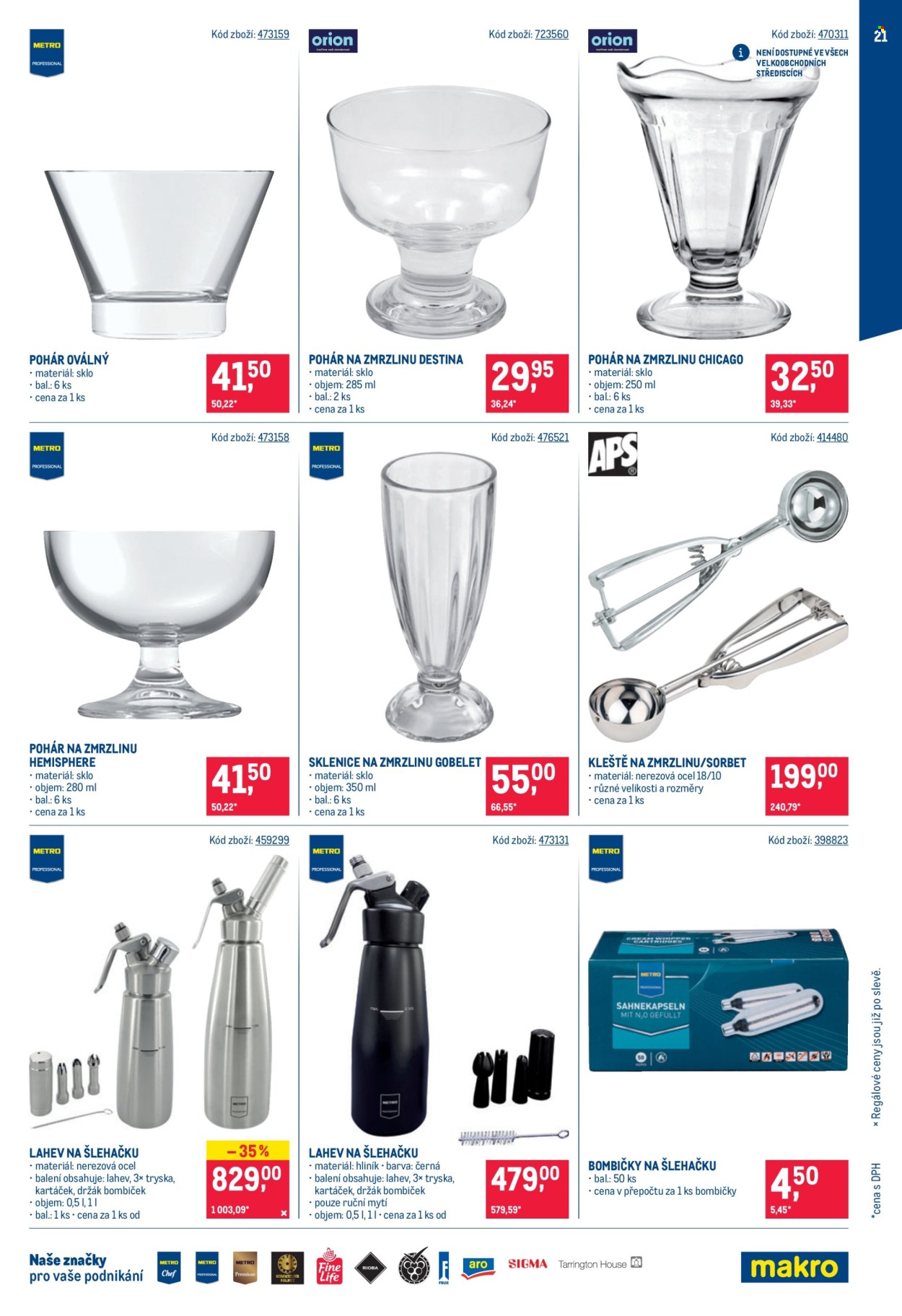 Leták MAKRO - 1. 7. 2026 - 28. 7. 2026. Strana 21