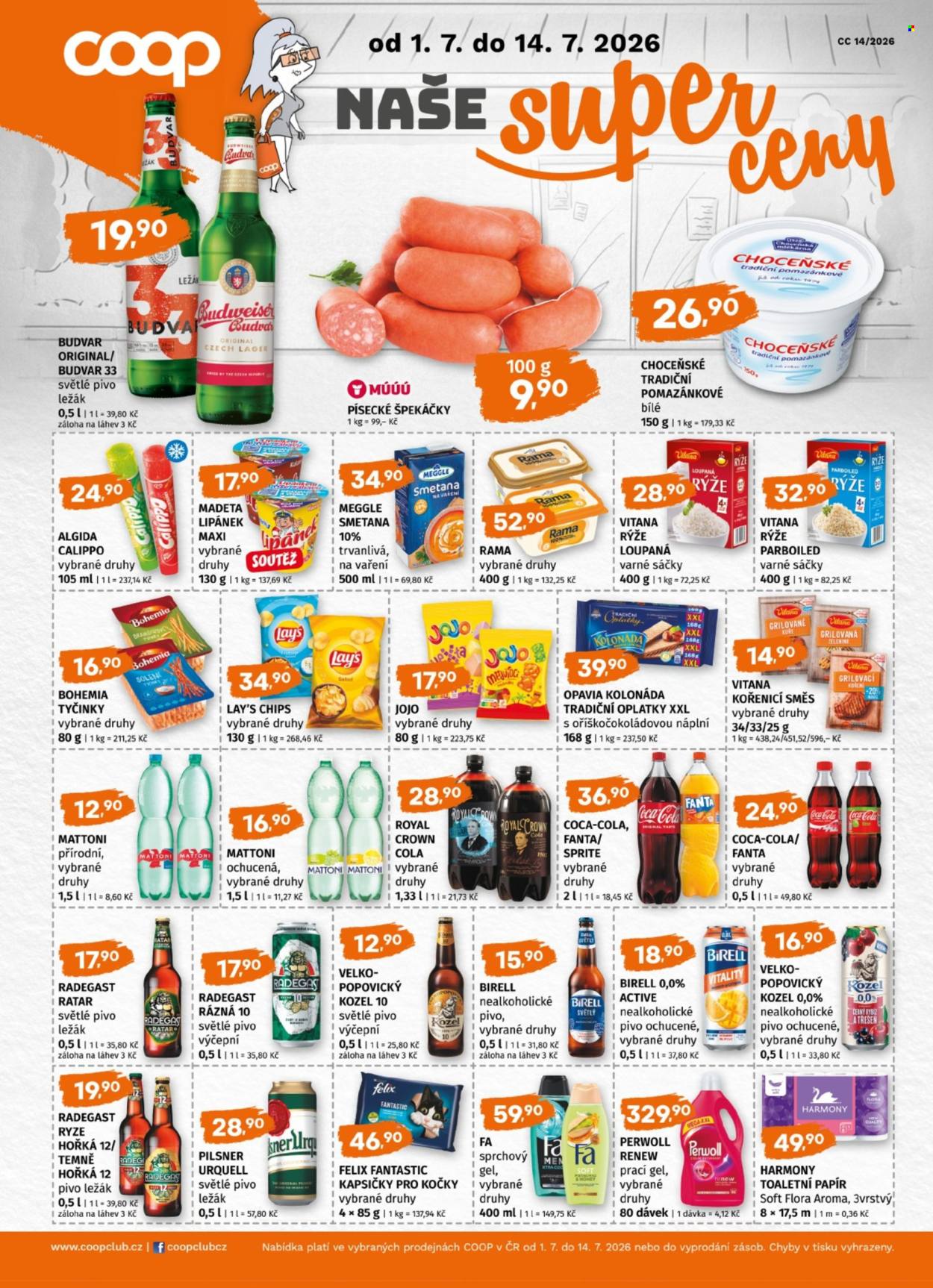 Leták coop TERNO - 1. 7. 2026 - 7. 7. 2026. Strana 17