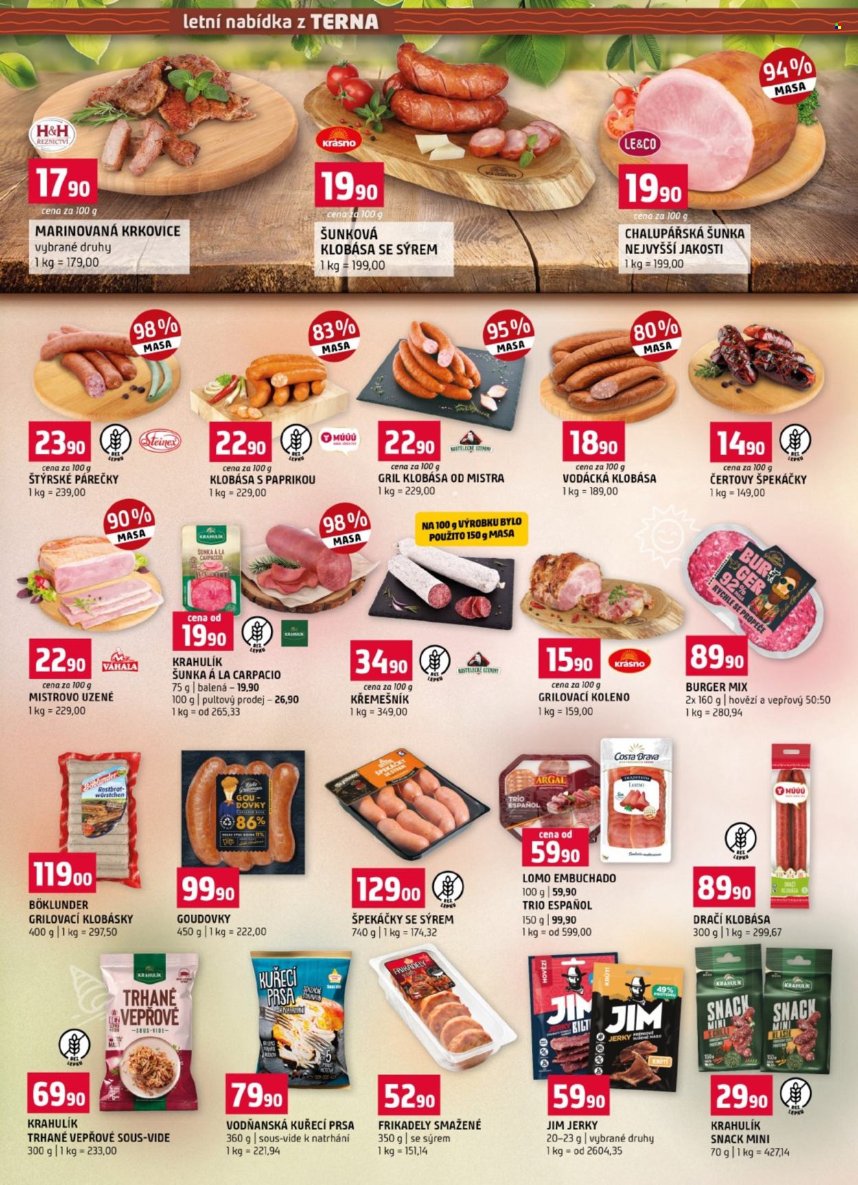 Leták coop TERNO - 1. 7. 2026 - 7. 7. 2026. Strana 20