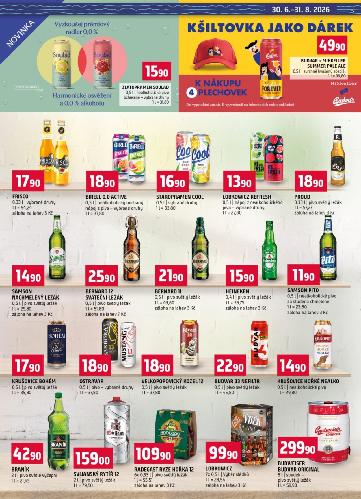 Leták coop TERNO - 1. 7. 2026 - 7. 7. 2026. Strana 21