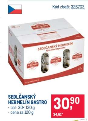 SEDLČANSKÝ HERMELÍN GASTRO