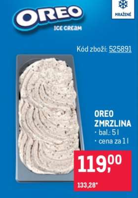 Oreo zmrzlina