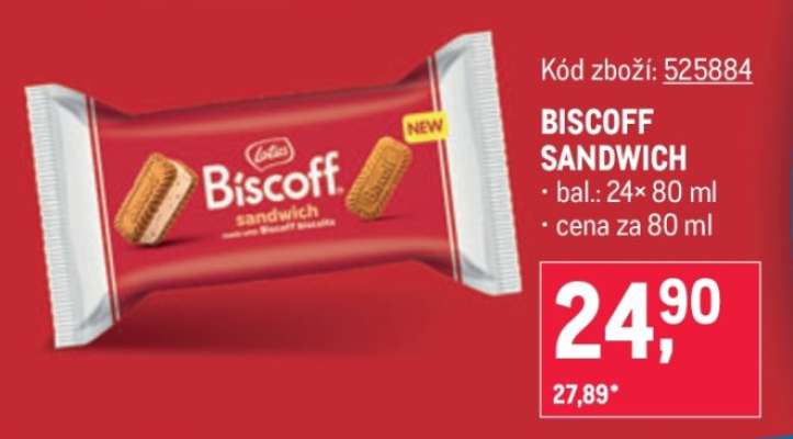 BISCOFF SANDWICH