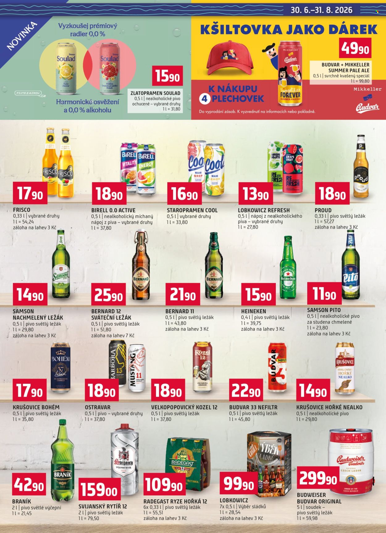Leták coop TERNO - 30. 6. 2026 - 31. 7. 2026. Strana 7