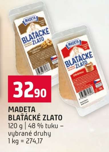 Madeta Blaťácké zlato