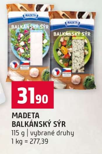 Madeta Balkánský sýr