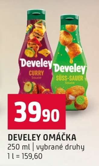 DEVELEY OMÁČKA