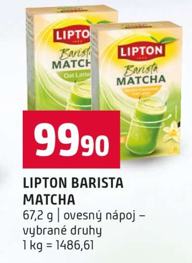 LIPTON BARISTA MATCHA