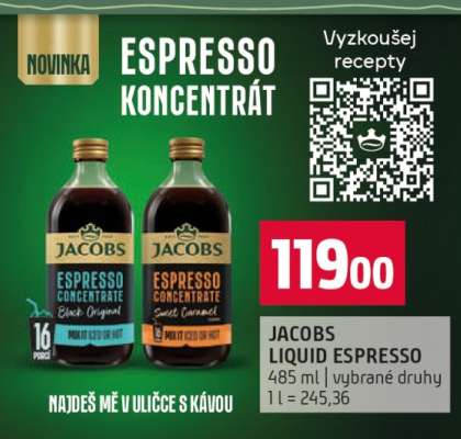 JACOBS LIQUID ESPRESSO