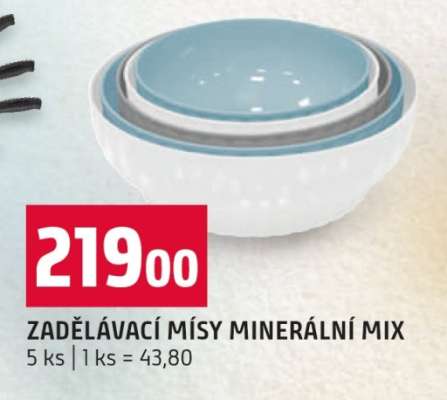 Zadělávací mísy minerální mix