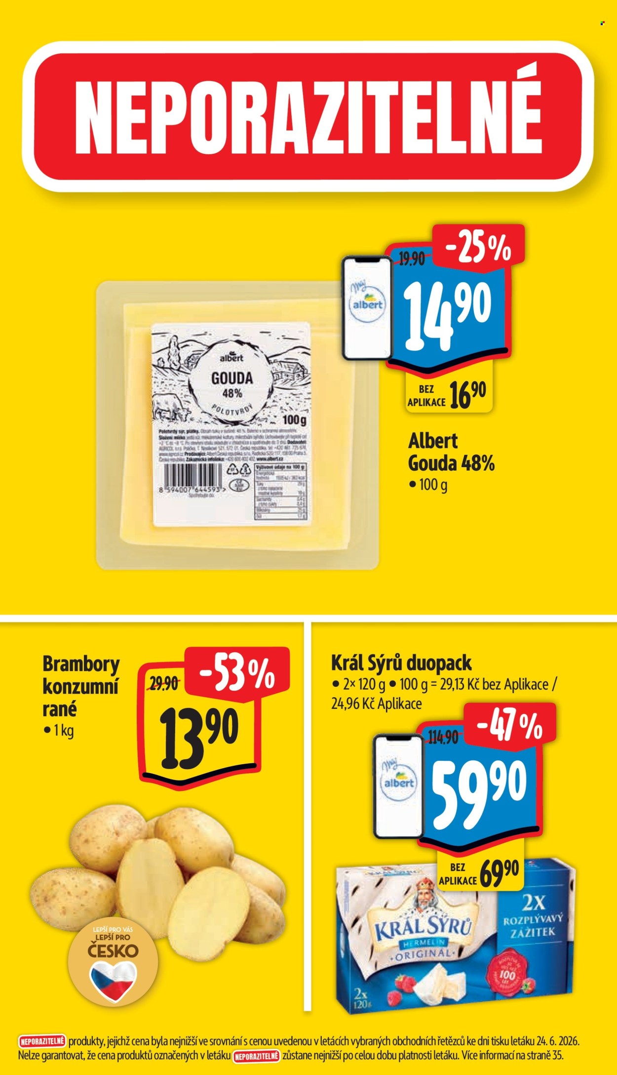 Leták Albert Hypermarket - 1. 7. 2026 - 7. 7. 2026. Strana 3