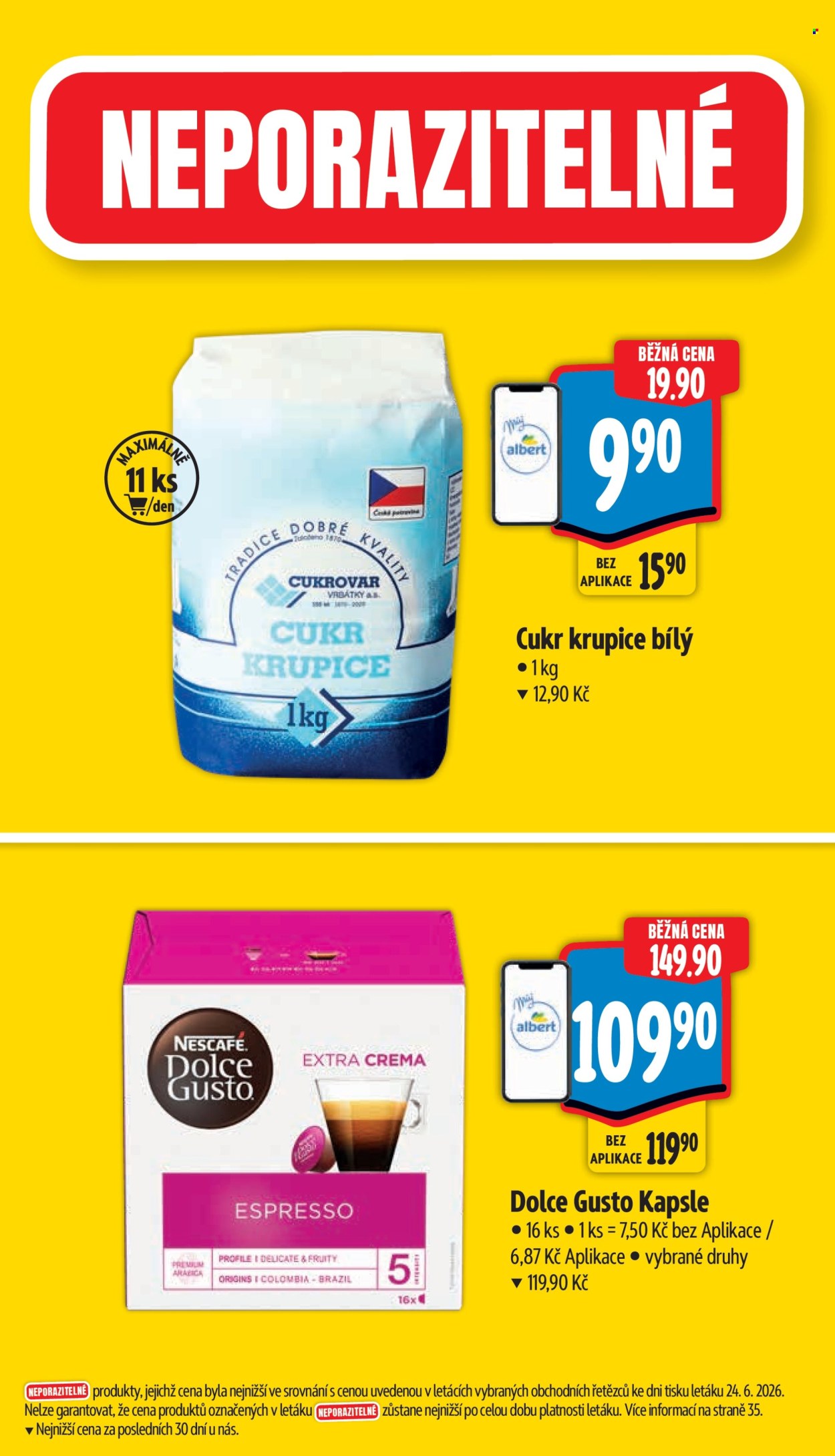 Leták Albert Hypermarket - 1. 7. 2026 - 7. 7. 2026. Strana 4