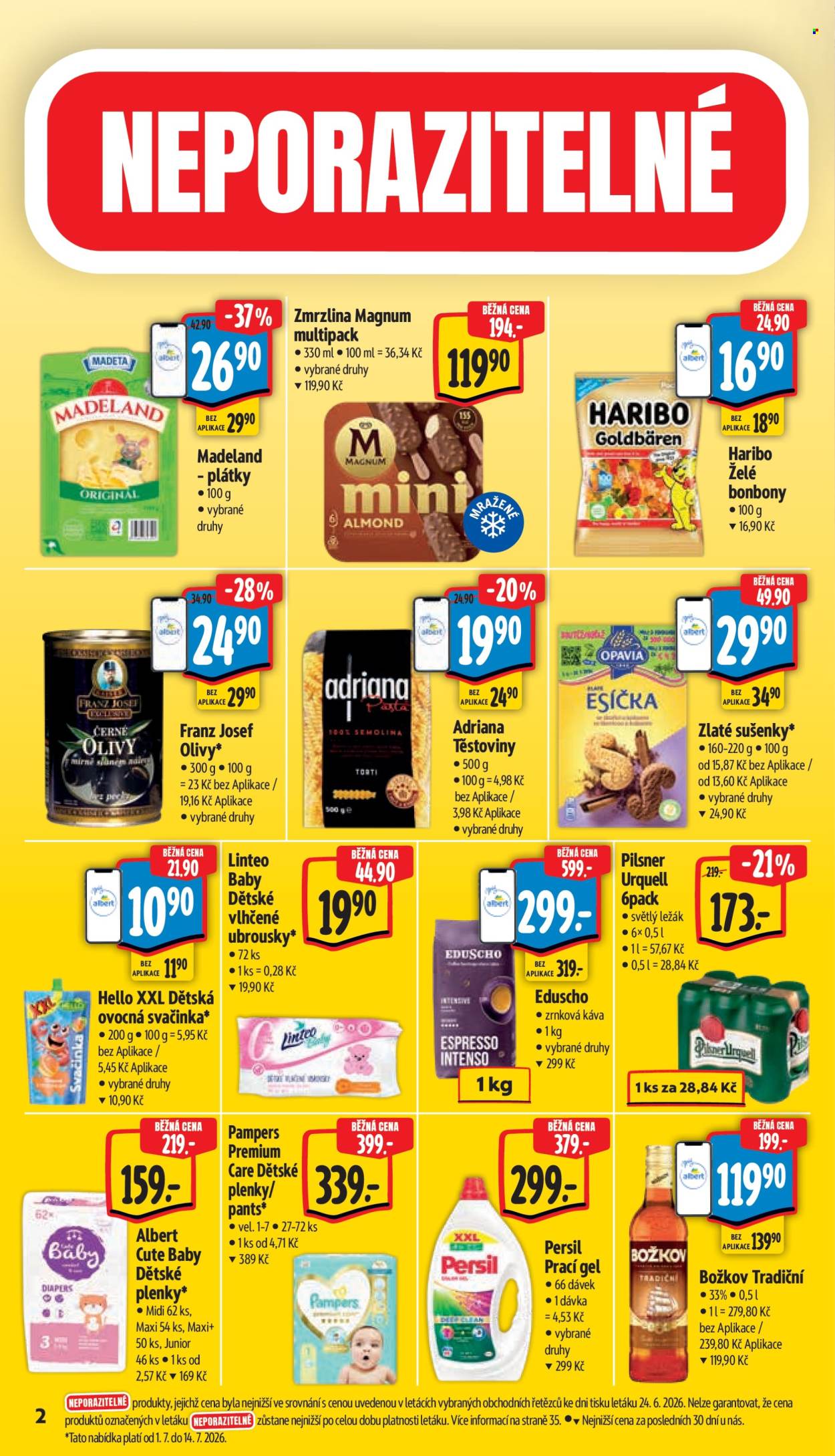 Leták Albert Hypermarket - 1. 7. 2026 - 7. 7. 2026. Strana 6