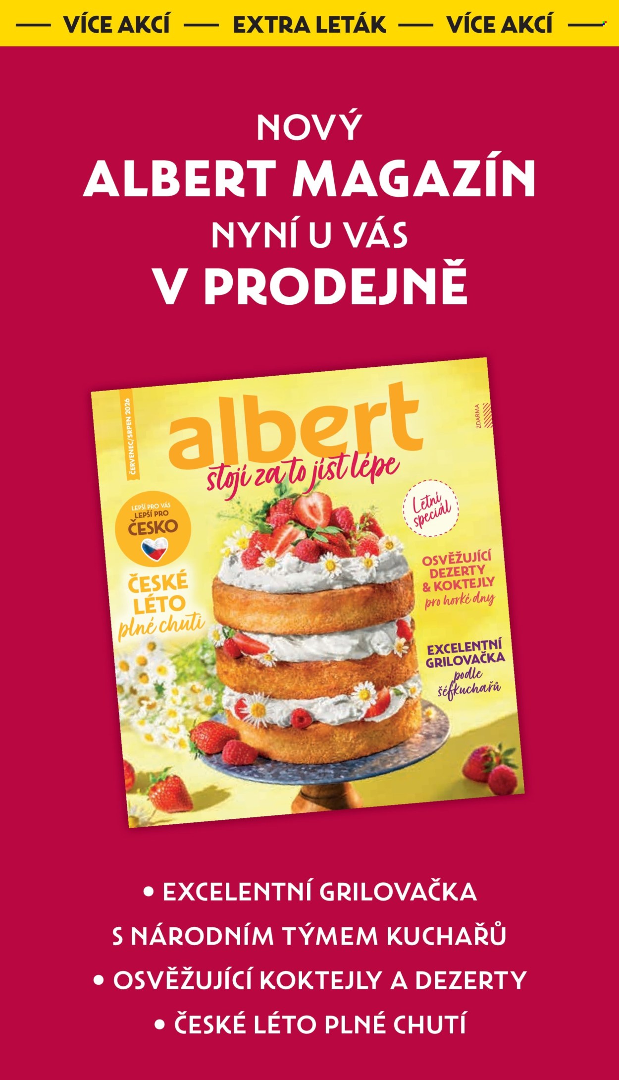 Leták Albert Hypermarket - 1. 7. 2026 - 7. 7. 2026. Strana 13