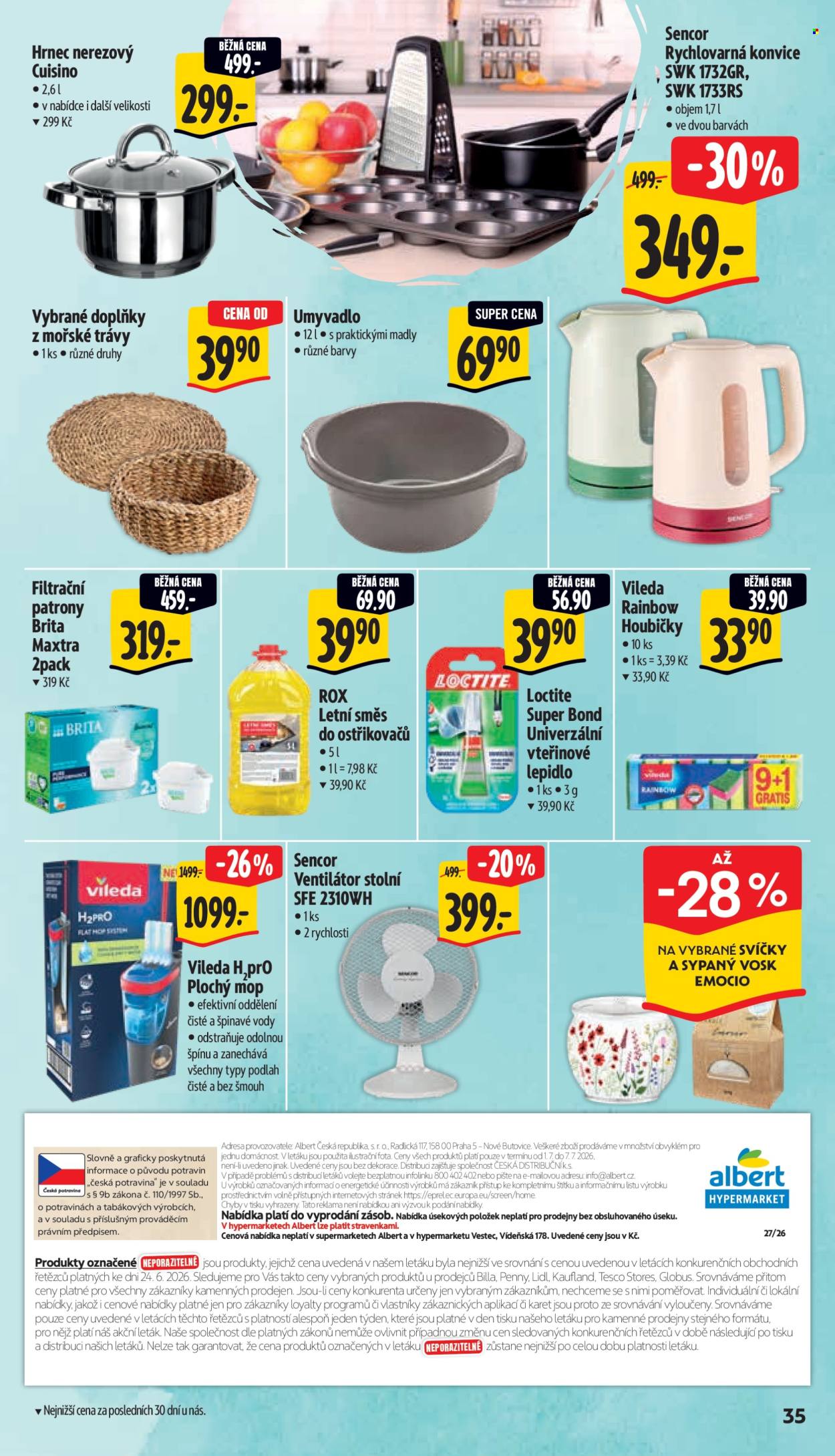 Leták Albert Hypermarket - 1. 7. 2026 - 7. 7. 2026. Strana 45
