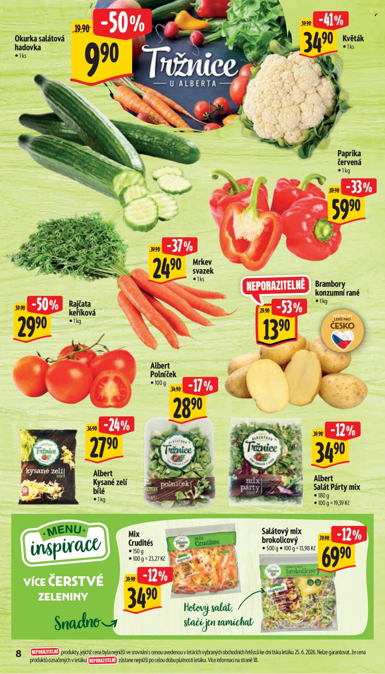 Leták Albert Supermarket - 1. 7. 2026 - 7. 7. 2026. Strana 14