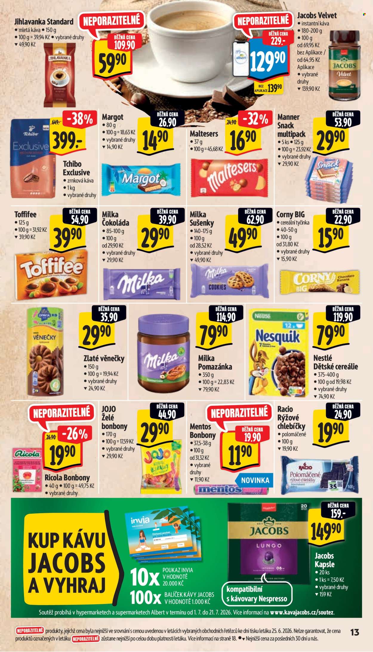 Leták Albert Supermarket - 1. 7. 2026 - 7. 7. 2026. Strana 21