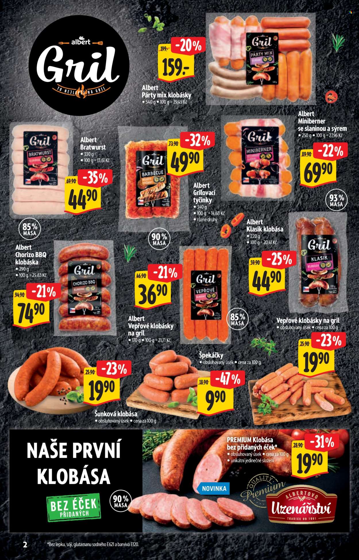 Leták Albert Supermarket - 1. 7. 2026 - 14. 7. 2026. Strana 2