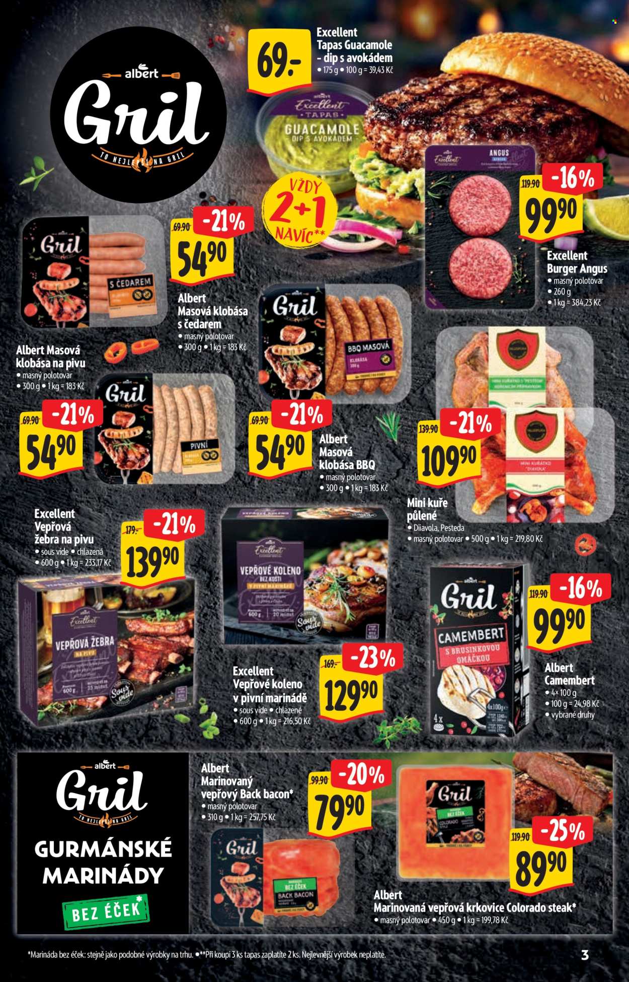 Leták Albert Supermarket - 1. 7. 2026 - 14. 7. 2026. Strana 3