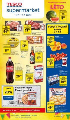 TESCO supermarket - Maličkosti pro velkolepé léto