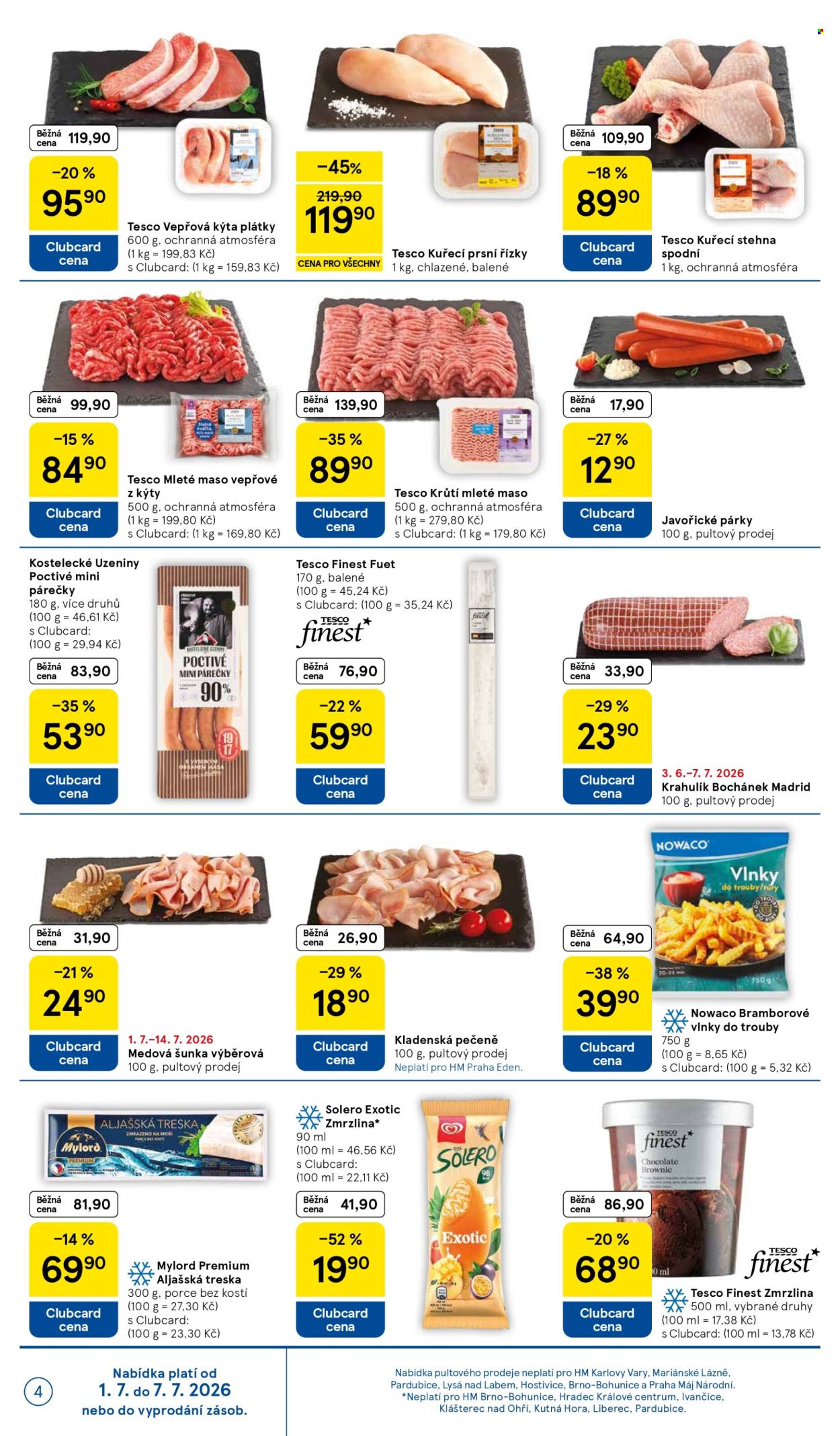 Leták TESCO - 1. 7. 2026 - 7. 7. 2026. Strana 4