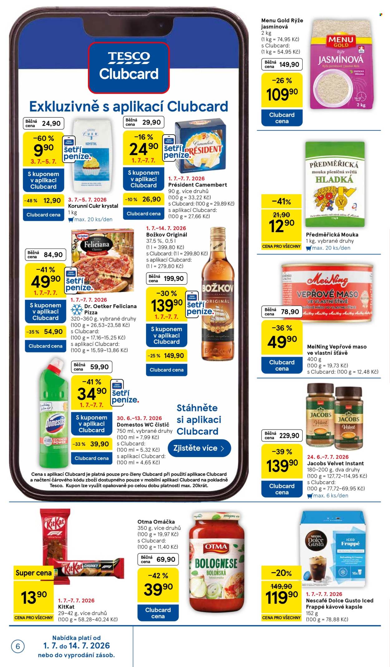 Leták TESCO - 1. 7. 2026 - 7. 7. 2026. Strana 6