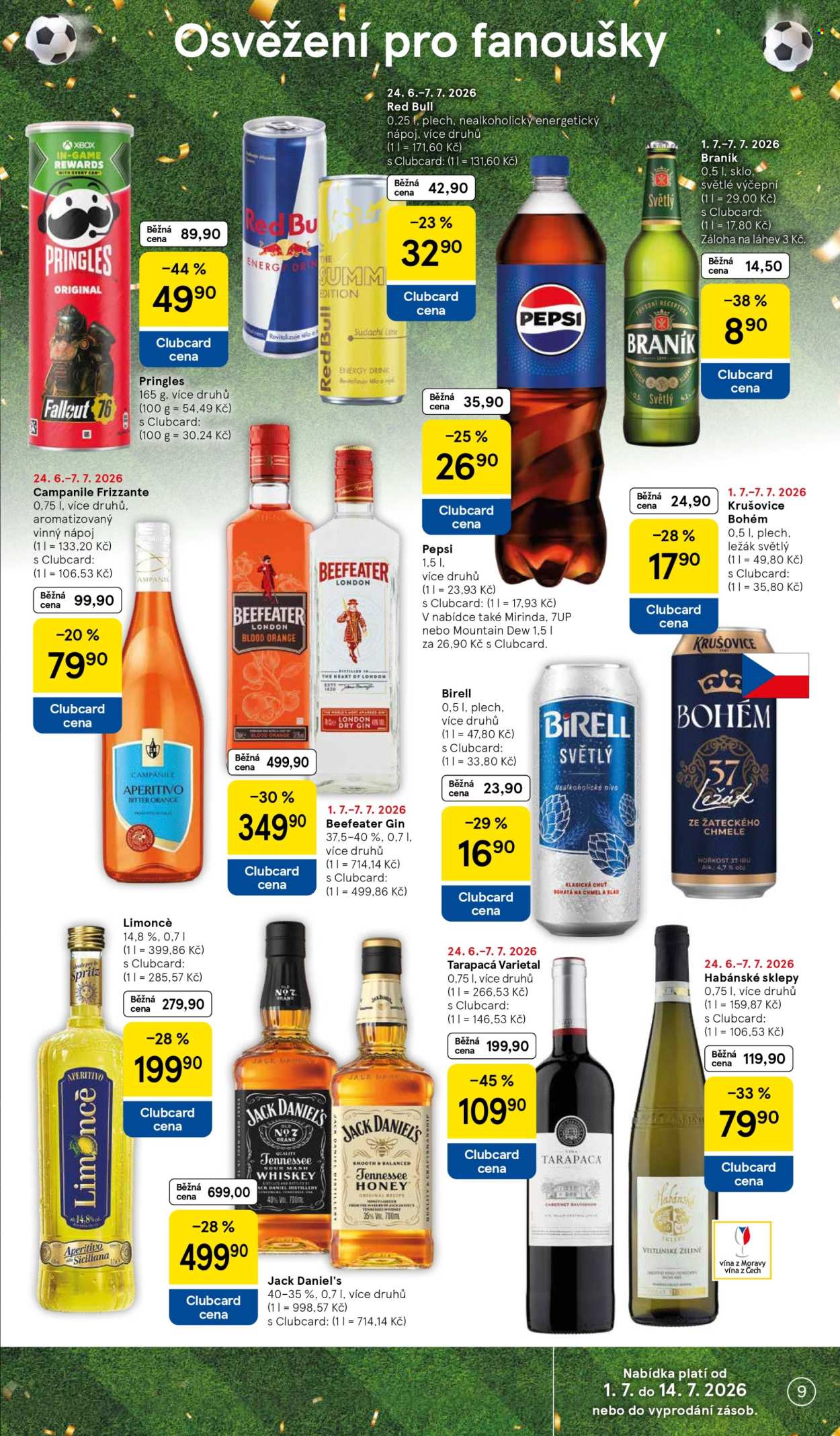 Leták TESCO - 1. 7. 2026 - 7. 7. 2026. Strana 9