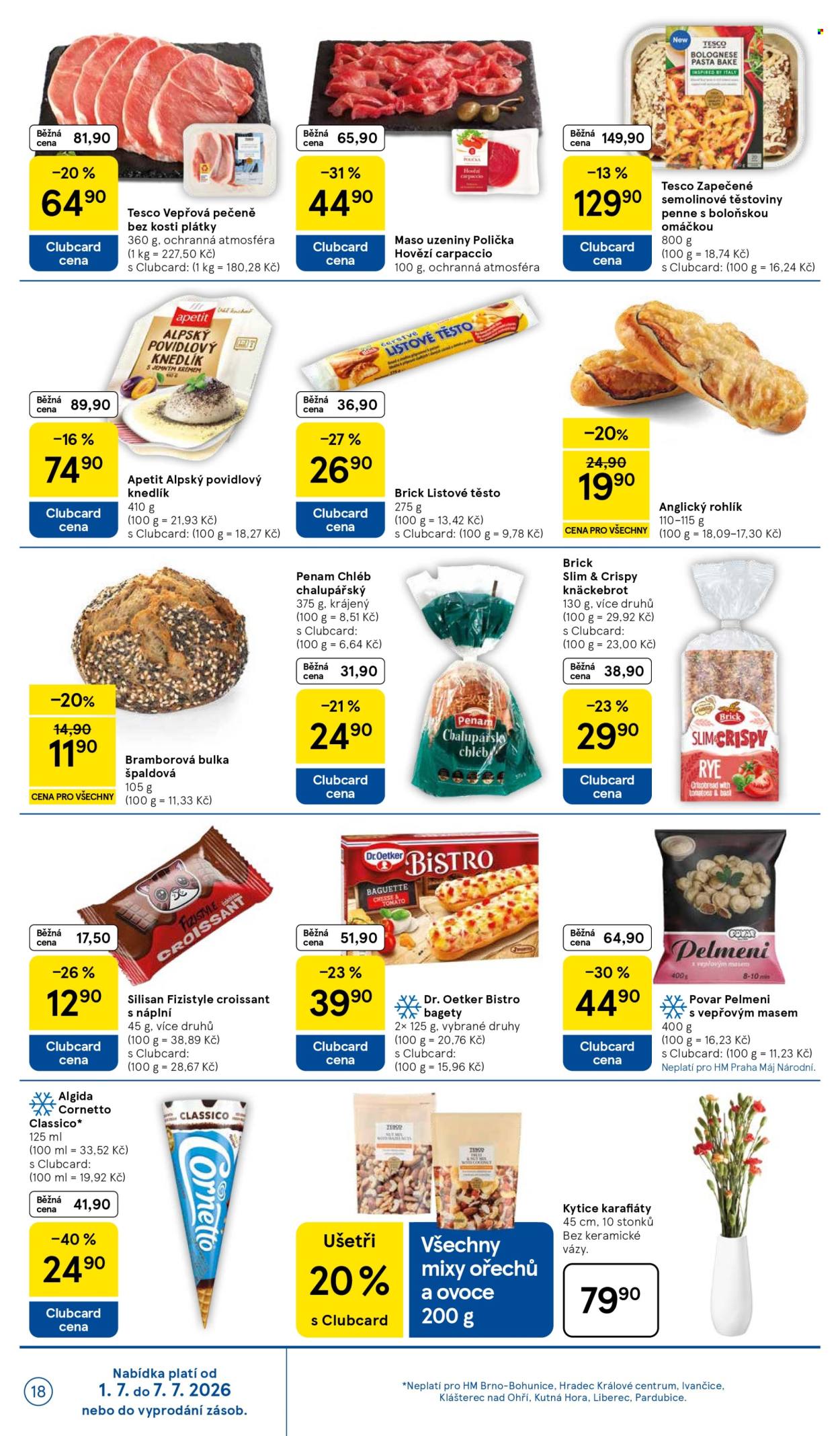 Leták TESCO - 1. 7. 2026 - 7. 7. 2026. Strana 18