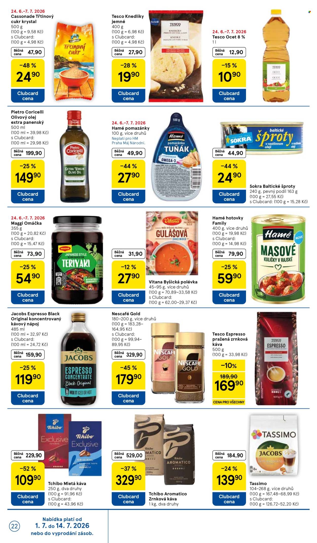 Leták TESCO - 1. 7. 2026 - 7. 7. 2026. Strana 22