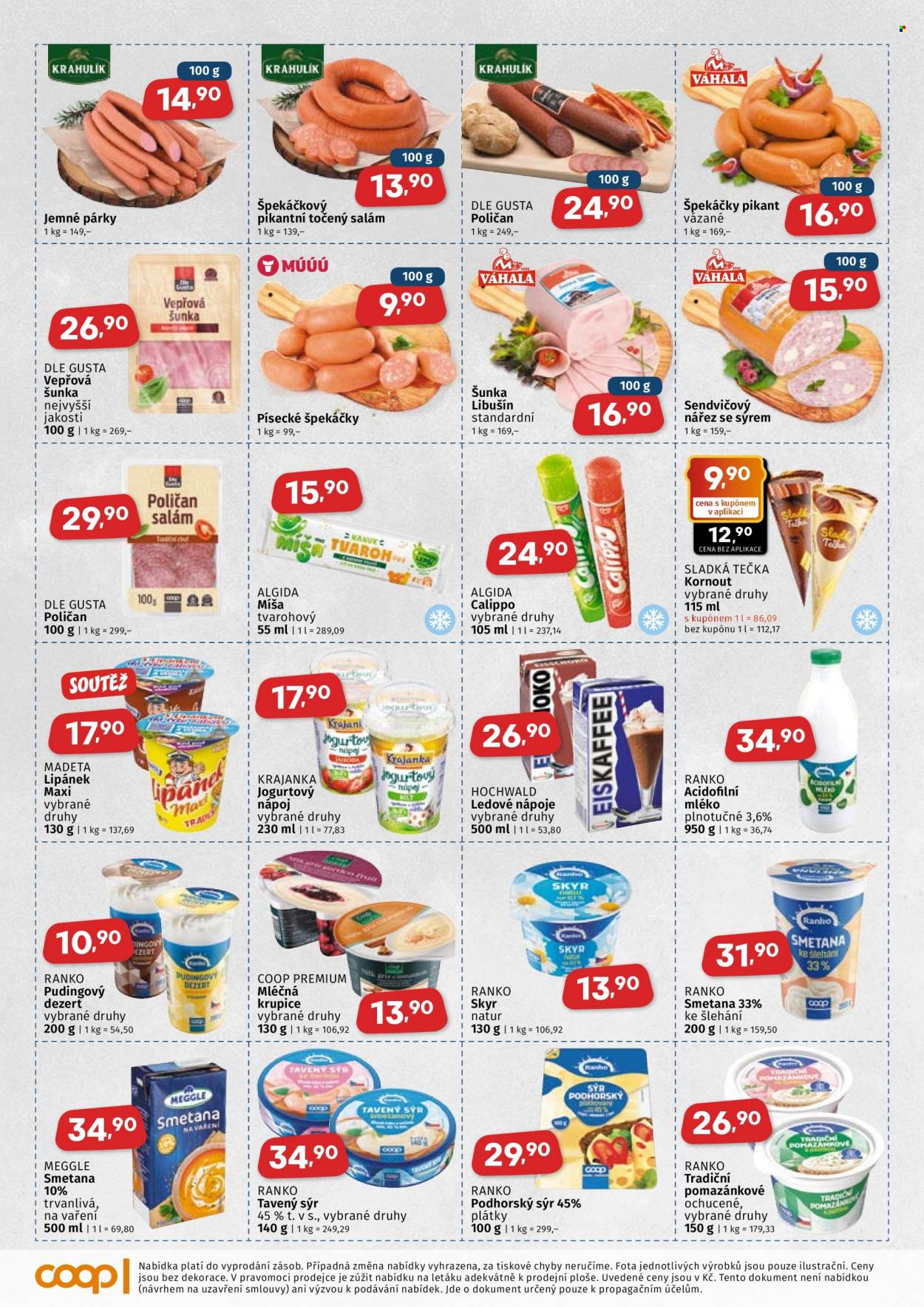 Leták coop JEDNOTA - 1. 7. 2026 - 14. 7. 2026. Strana 2