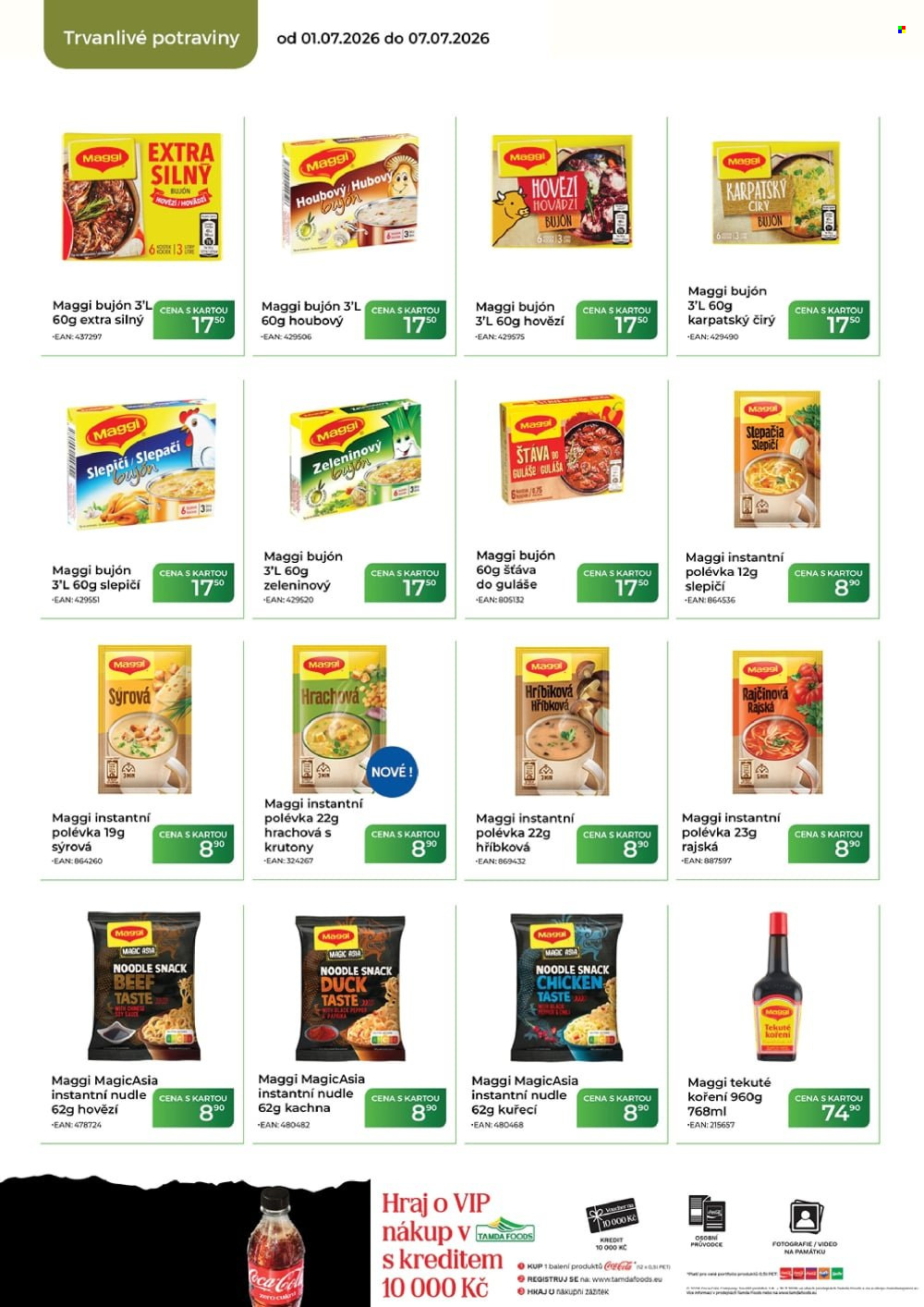 Leták Tamda Foods - 1. 7. 2026 - 7. 7. 2026. Strana 35
