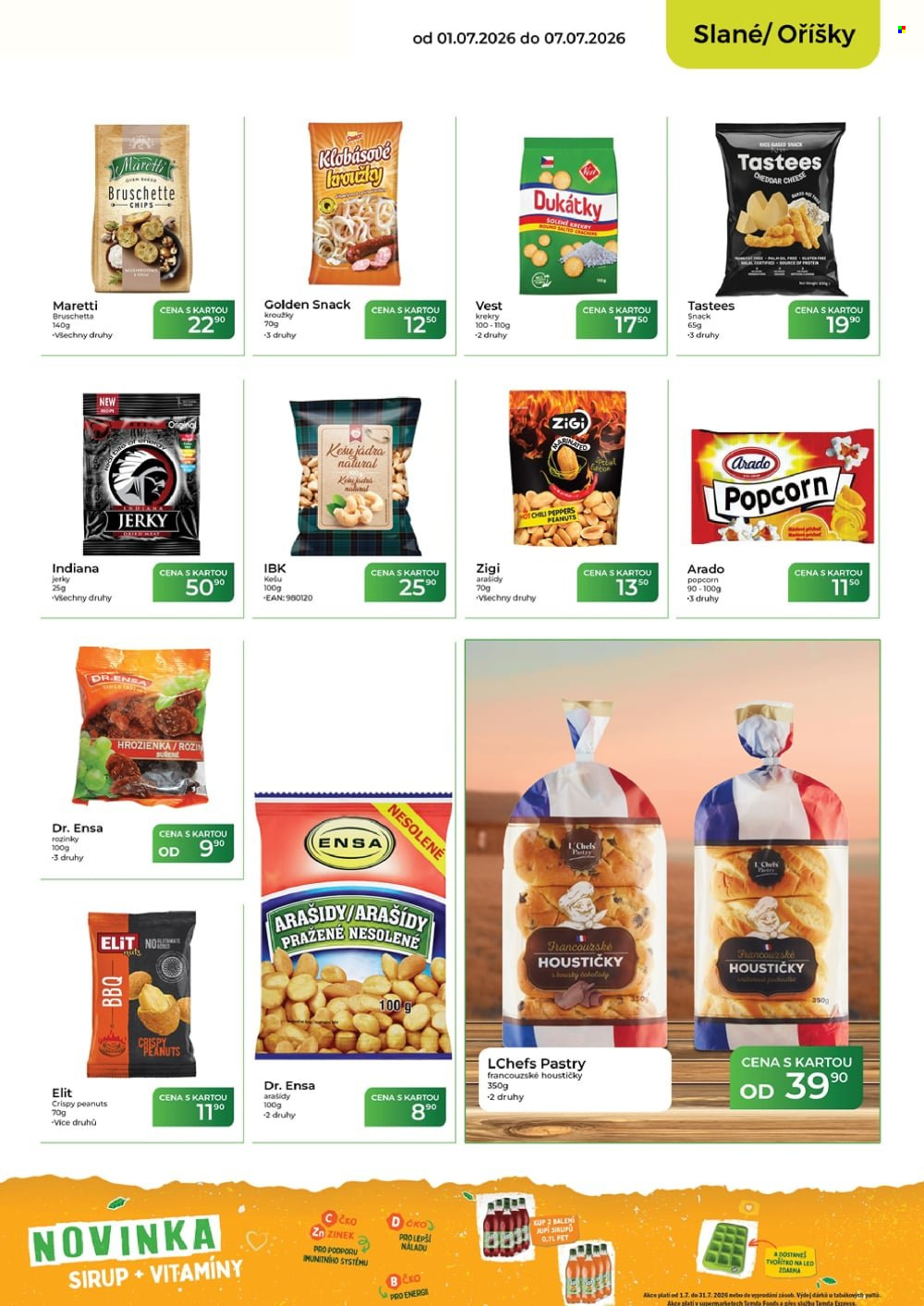 Leták Tamda Foods - 1. 7. 2026 - 7. 7. 2026. Strana 36
