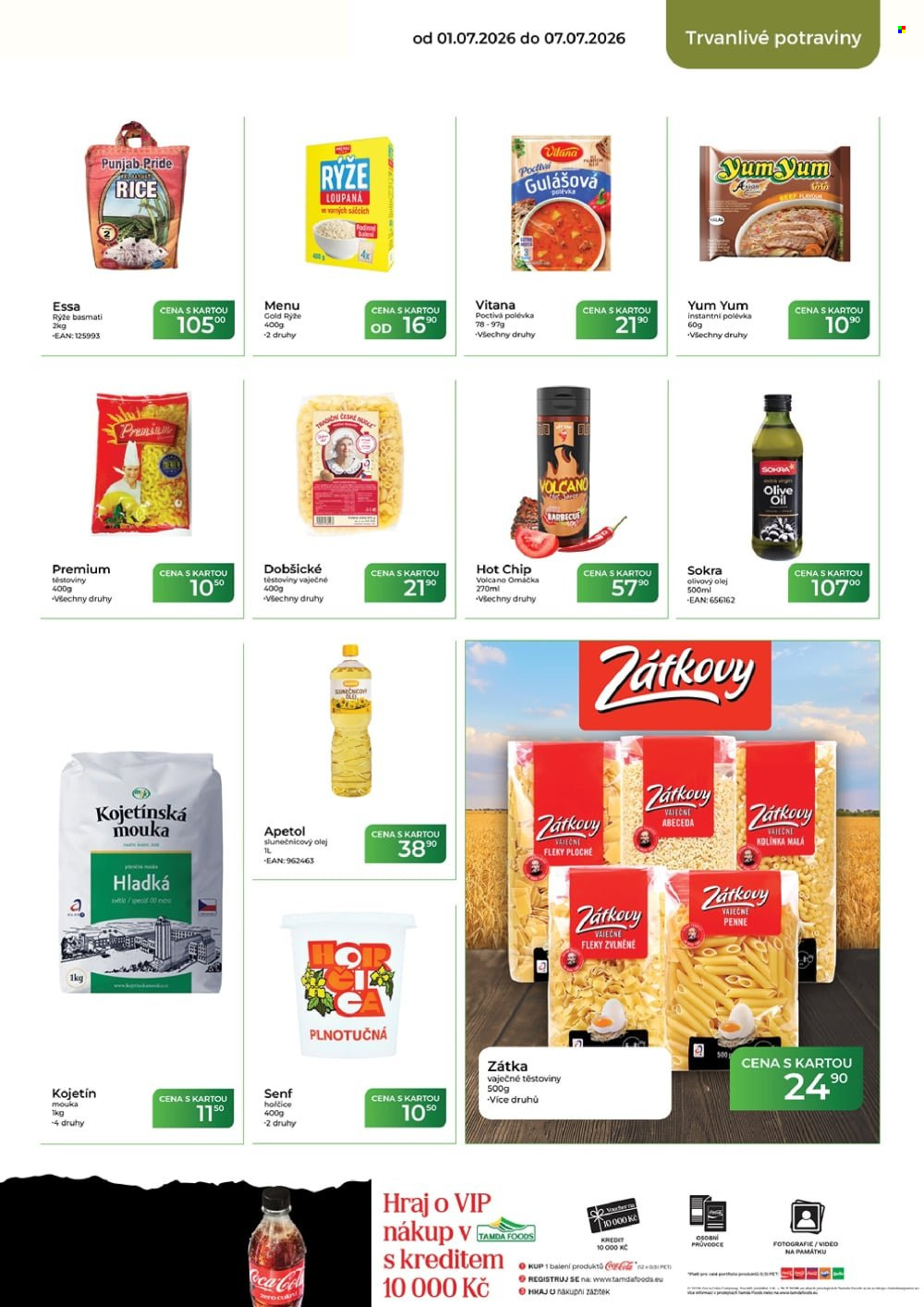 Leták Tamda Foods - 1. 7. 2026 - 7. 7. 2026. Strana 40