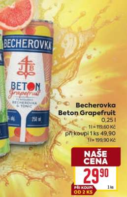 Becherovka Beton Grapefruit