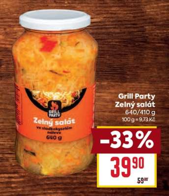 Grill Party Zelný salát