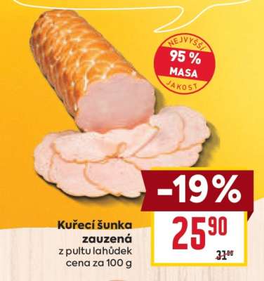 Kuřecí šunka zauzená