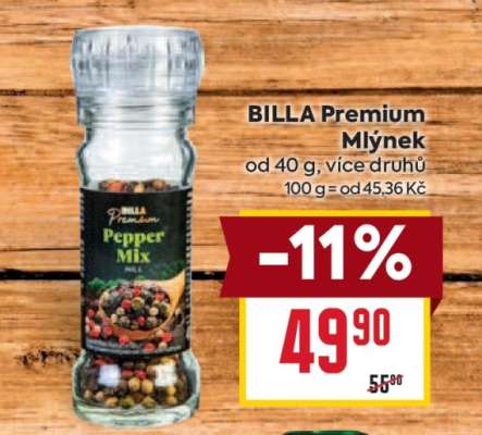 BILLA Premium Mlýnek