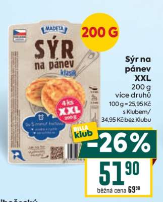 Sýr na pánev XXL