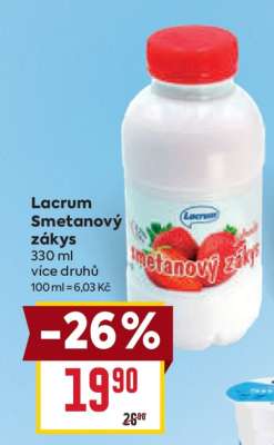 Lacrum Smetanový zákys