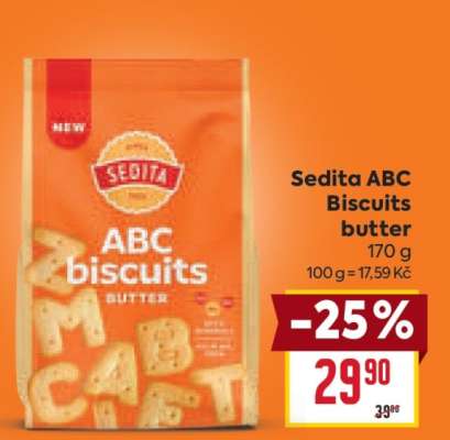 Sedita ABC Biscuits butter