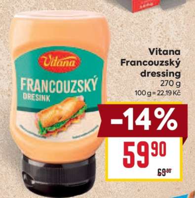 Vitana Francouzský dressing