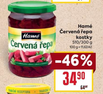 Hamé Červená řepa kostky